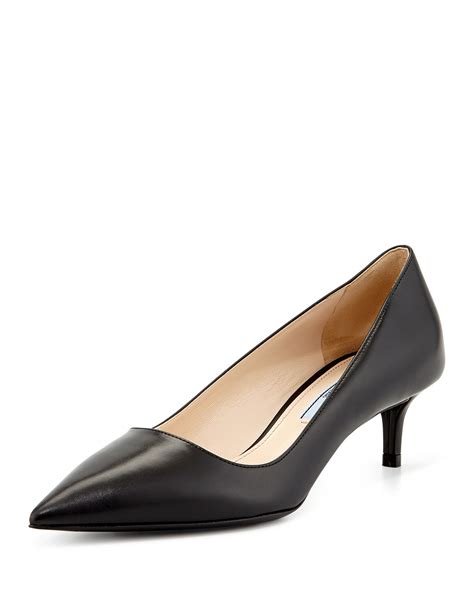 prada pump sale|Prada low heel pumps.